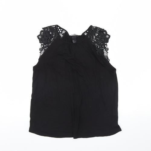 H&M Womens Black   Basic Tank Size S