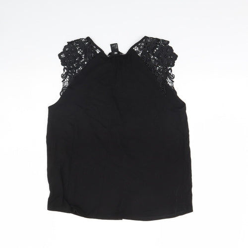 H&M Womens Black   Basic Tank Size S