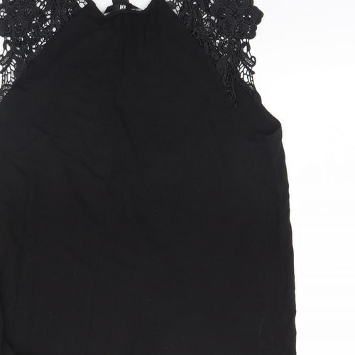H&M Womens Black   Basic Tank Size S