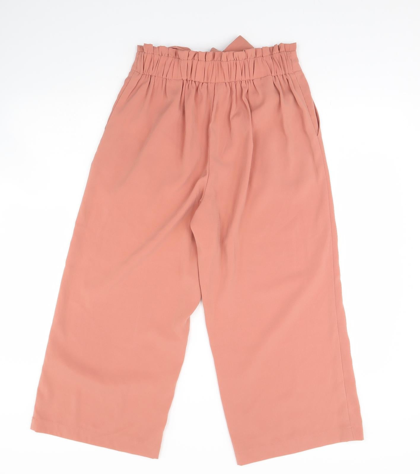 New Look Womens Pink   Trousers  Size 10 L23 in