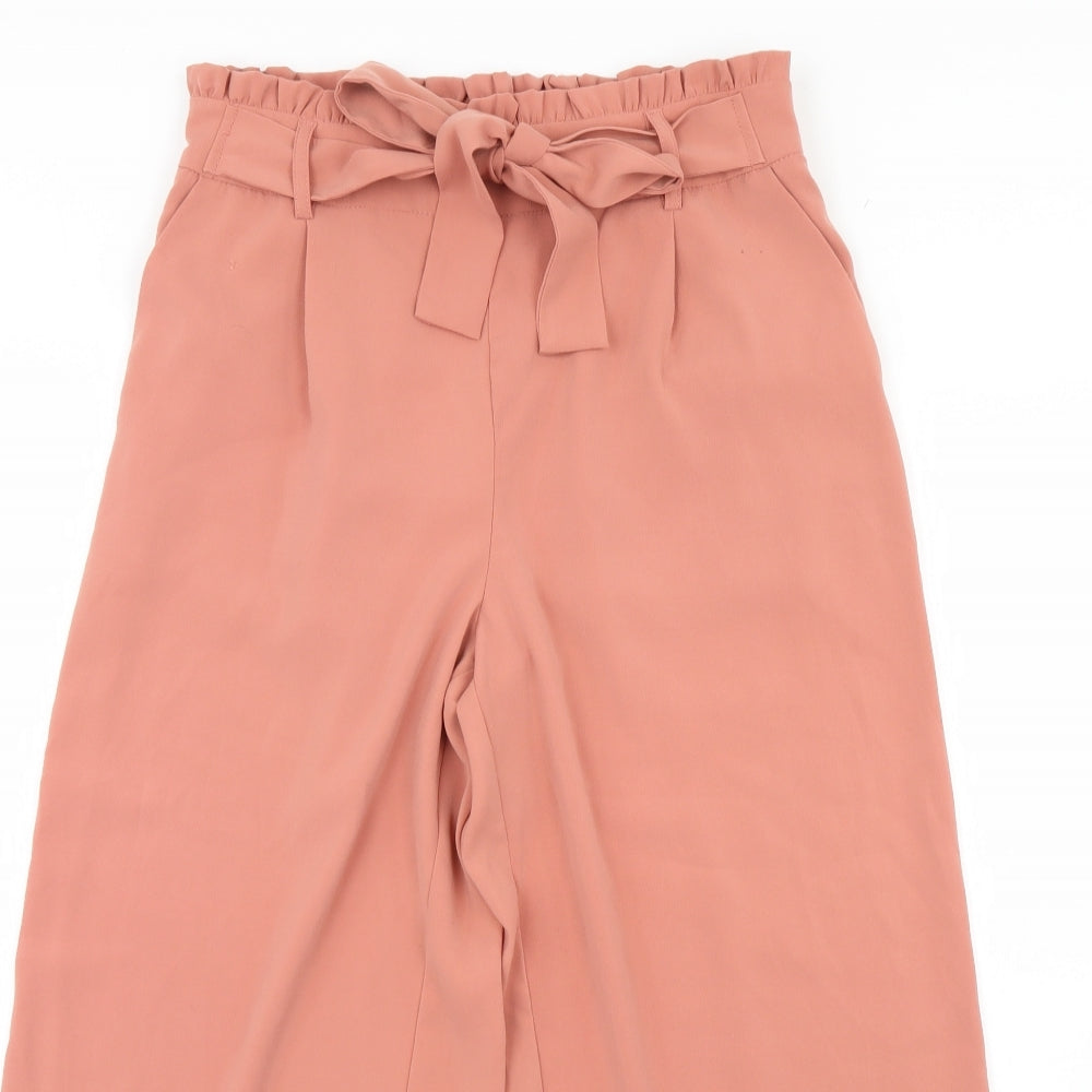 New Look Womens Pink   Trousers  Size 10 L23 in