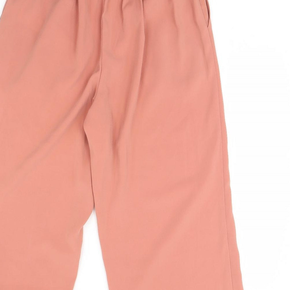 New Look Womens Pink   Trousers  Size 10 L23 in