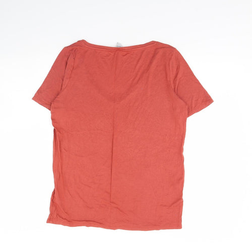 NEXT Womens Red   Basic Blouse Size 10