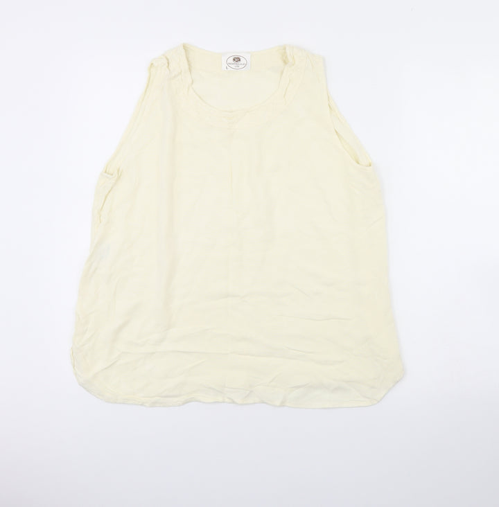 Nightingales Womens Yellow   Basic Tank Size L