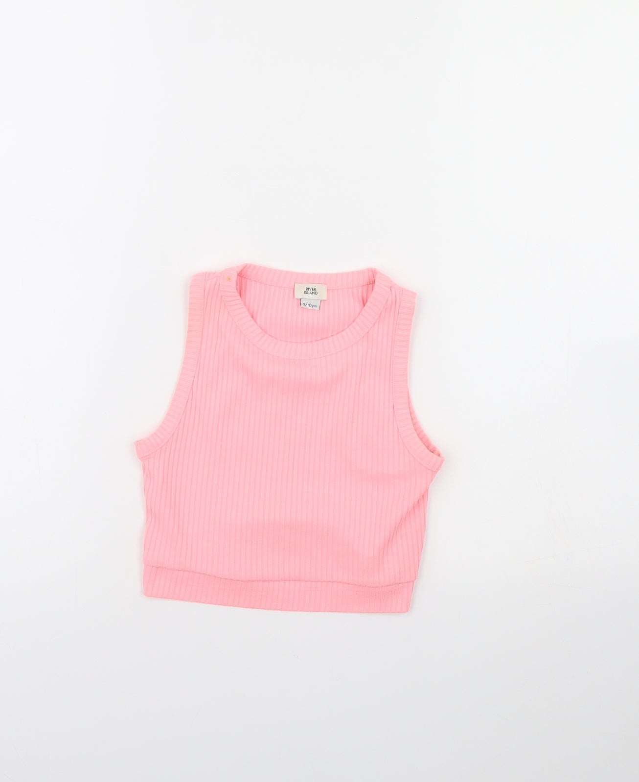 River island  Girls Pink   Basic Tank Size 9 Years