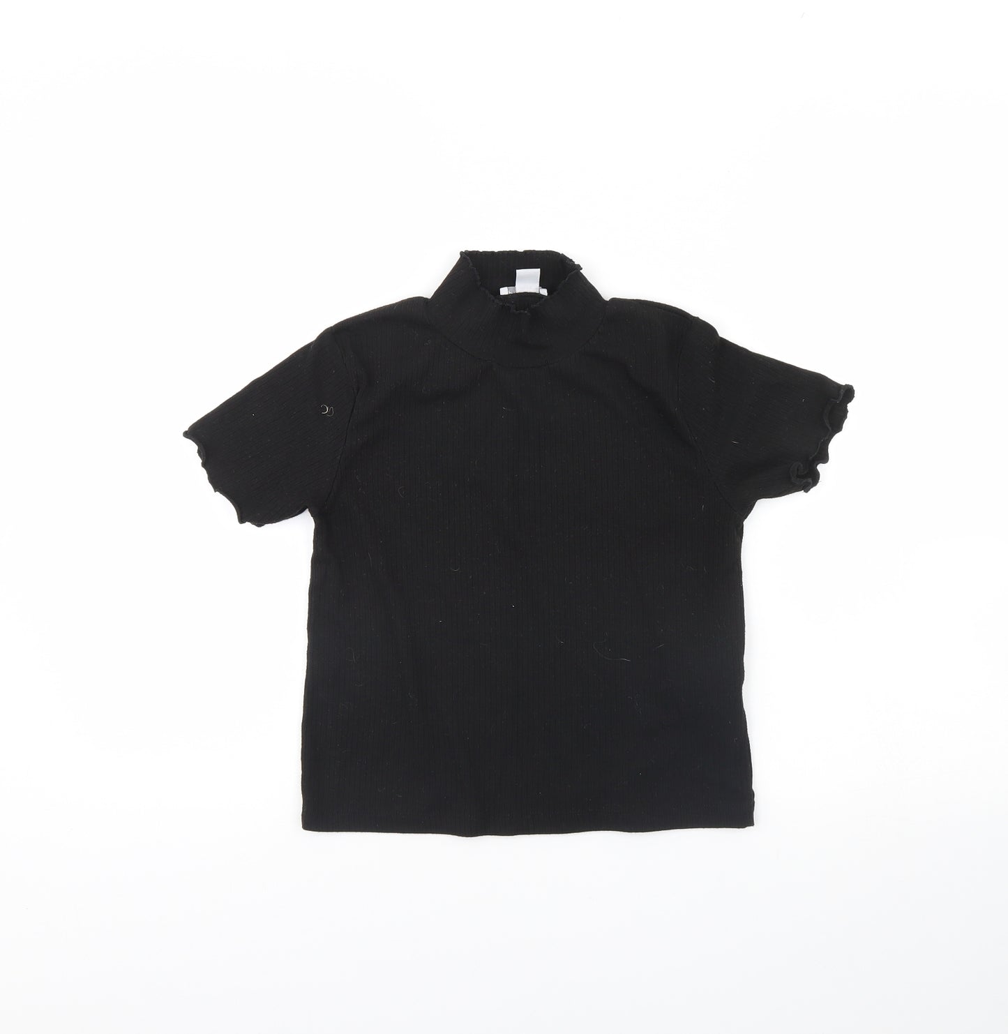 Primark Girls Black   Basic Blouse Size 12 Years