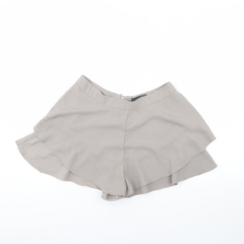 Primark Womens Beige   Sailor Shorts Size 10