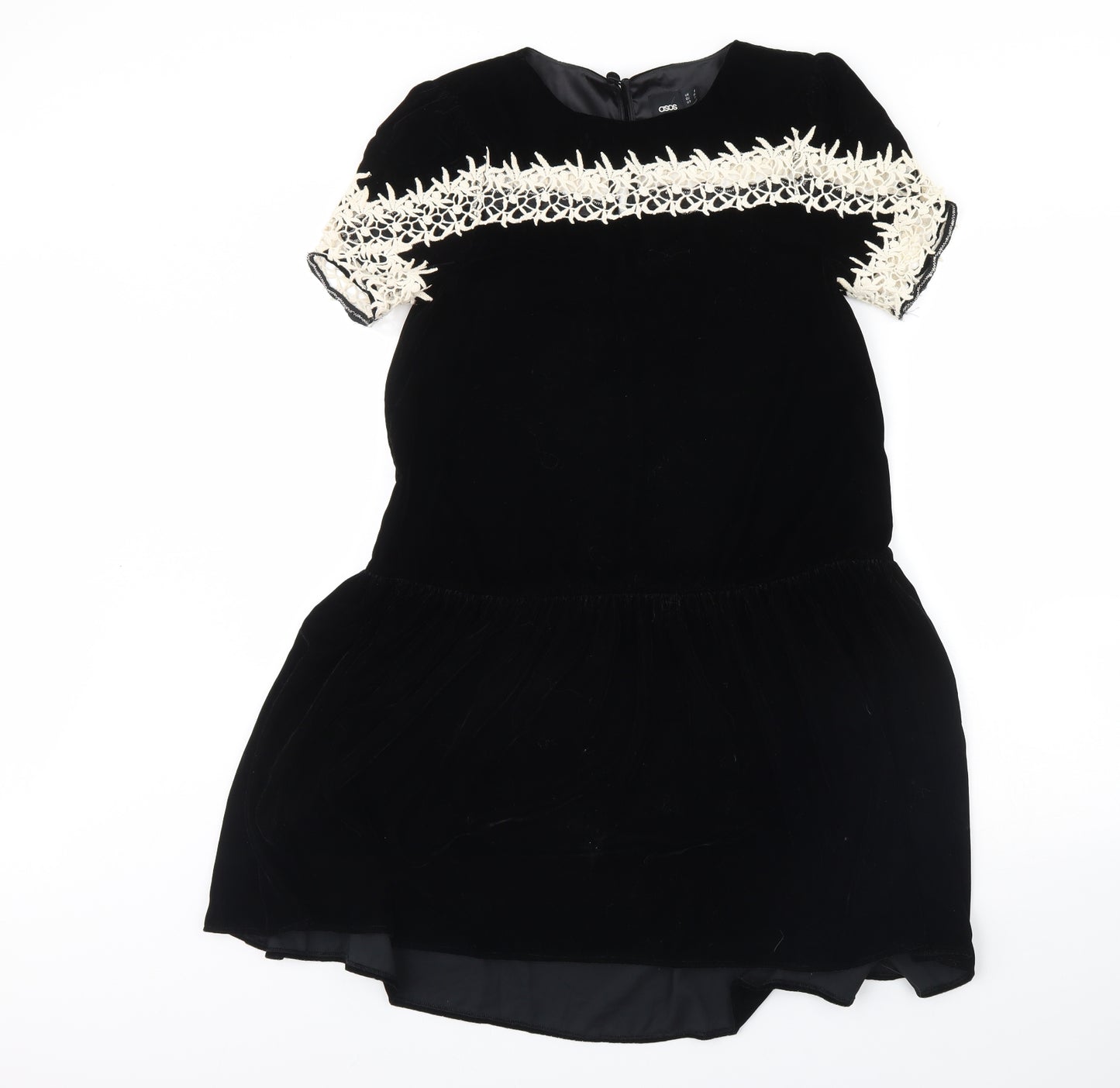 ASOS Womens Black   Fit & Flare  Size 6