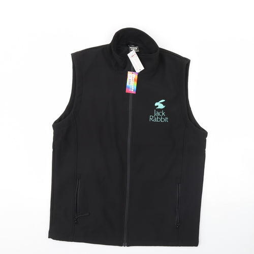 Result core Mens Black   Gilet Jacket Size M  - jack rabbit