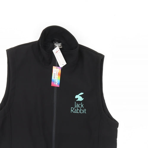 Result core Mens Black   Gilet Jacket Size M  - jack rabbit