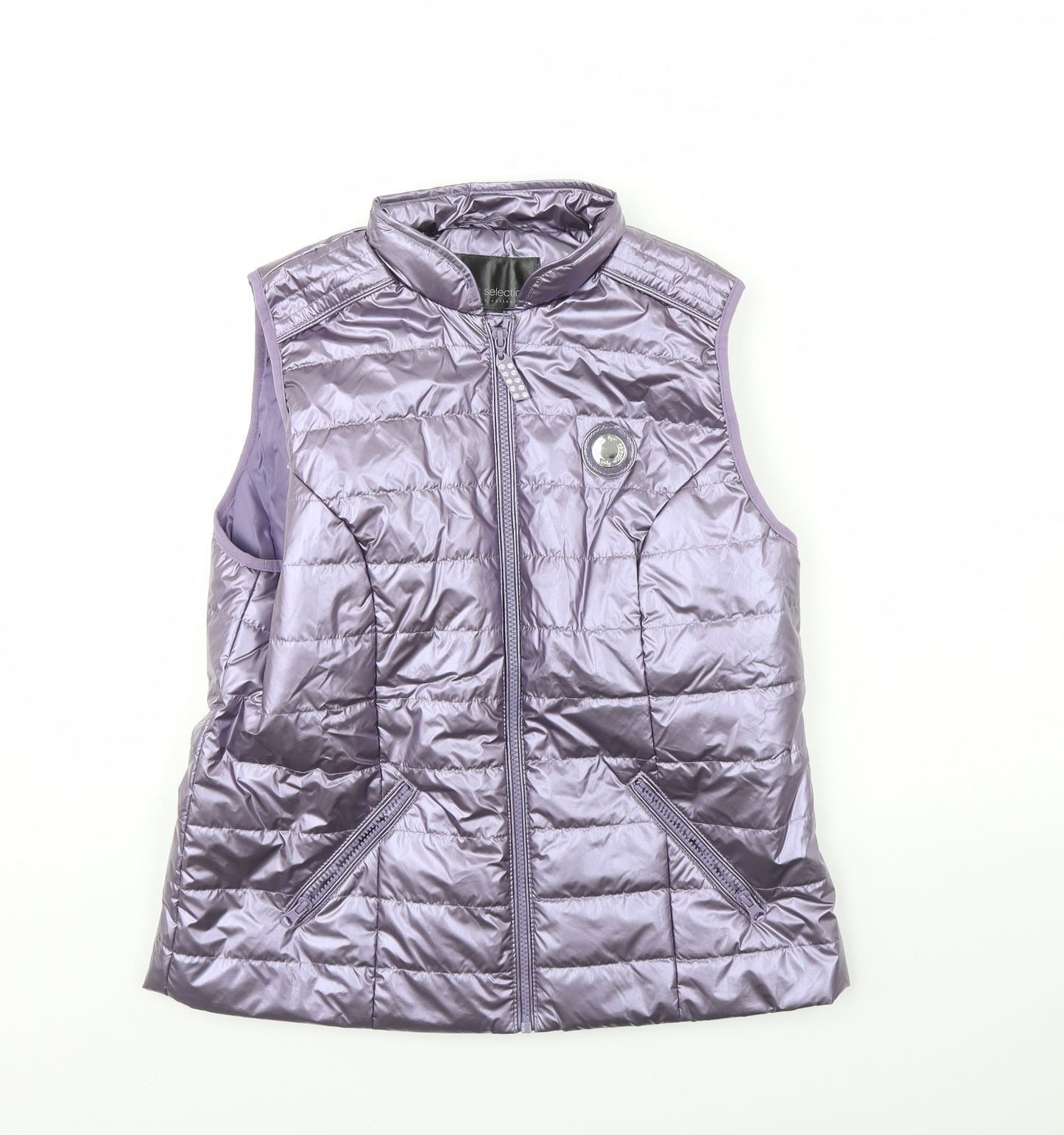 BPC Womens Purple   Gilet Coat Size 12