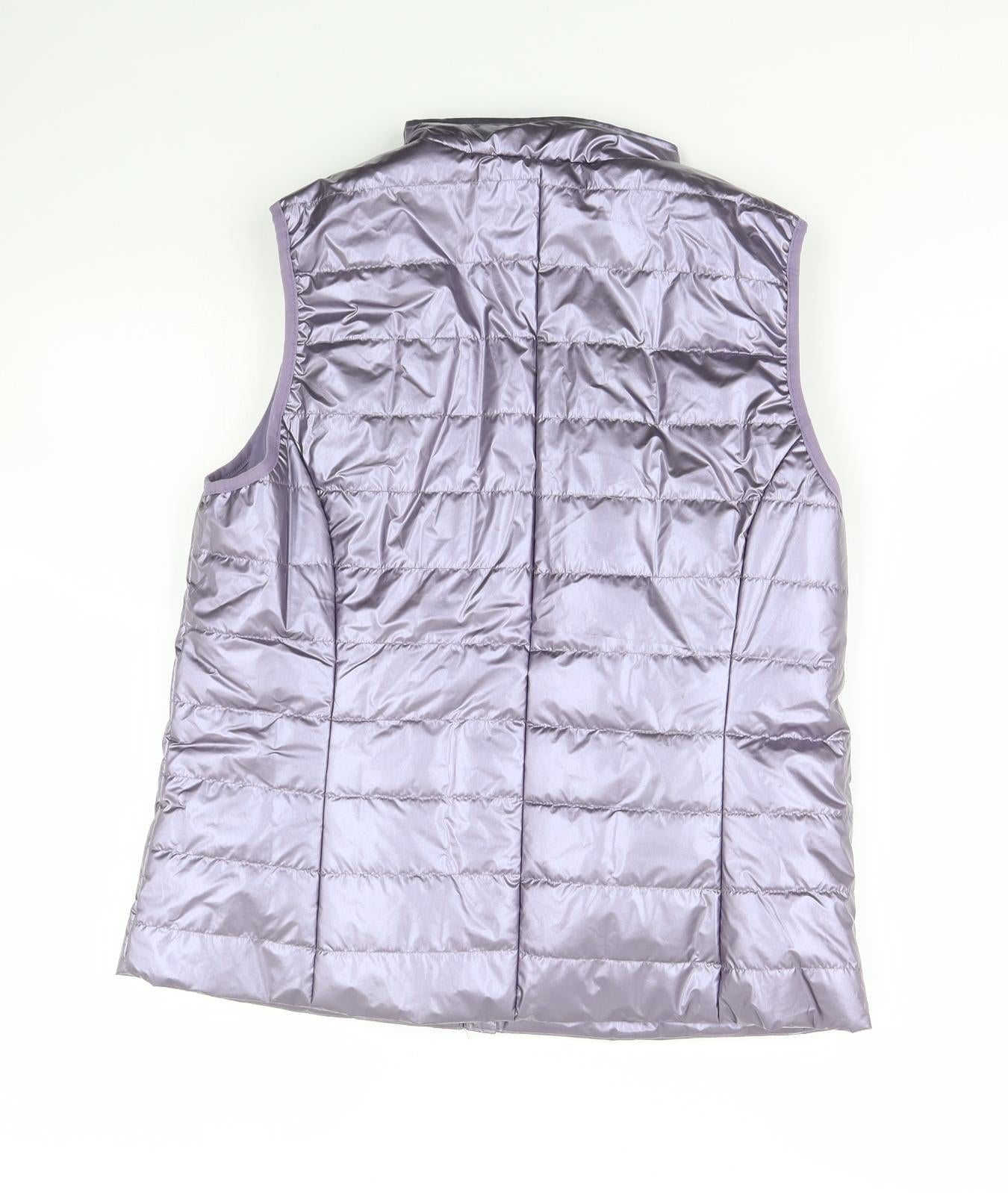 BPC Womens Purple   Gilet Coat Size 12