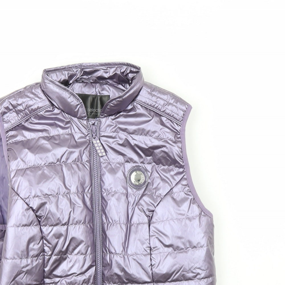 BPC Womens Purple   Gilet Coat Size 12