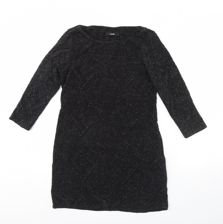 Wallis Womens Black Mini Size S
