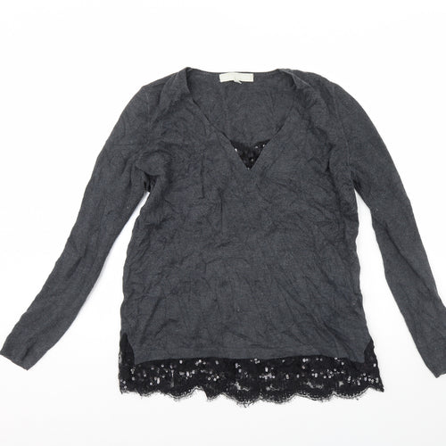 Gerry Weber Womens Grey   Pullover Jumper Size 12