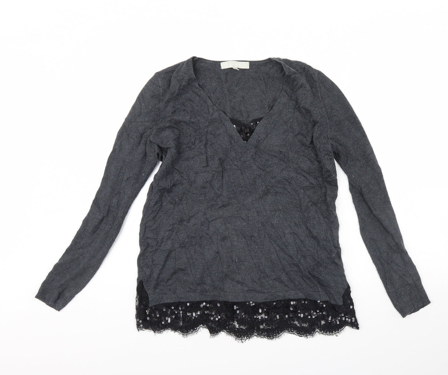 Gerry Weber Womens Grey   Pullover Jumper Size 12
