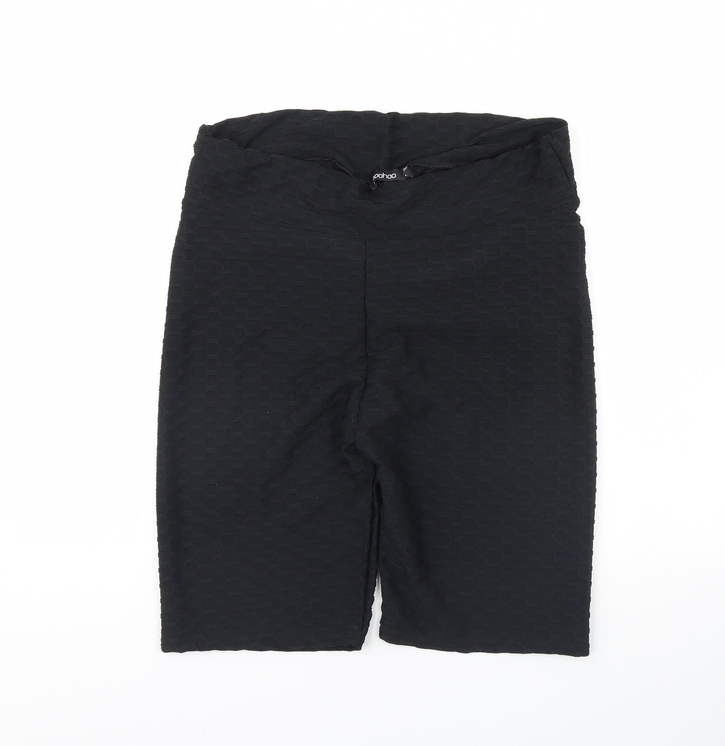 Boohoo  Womens Black   Compression Shorts Size 16