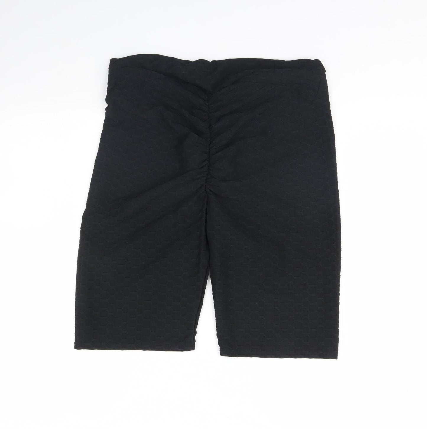 Boohoo  Womens Black   Compression Shorts Size 16