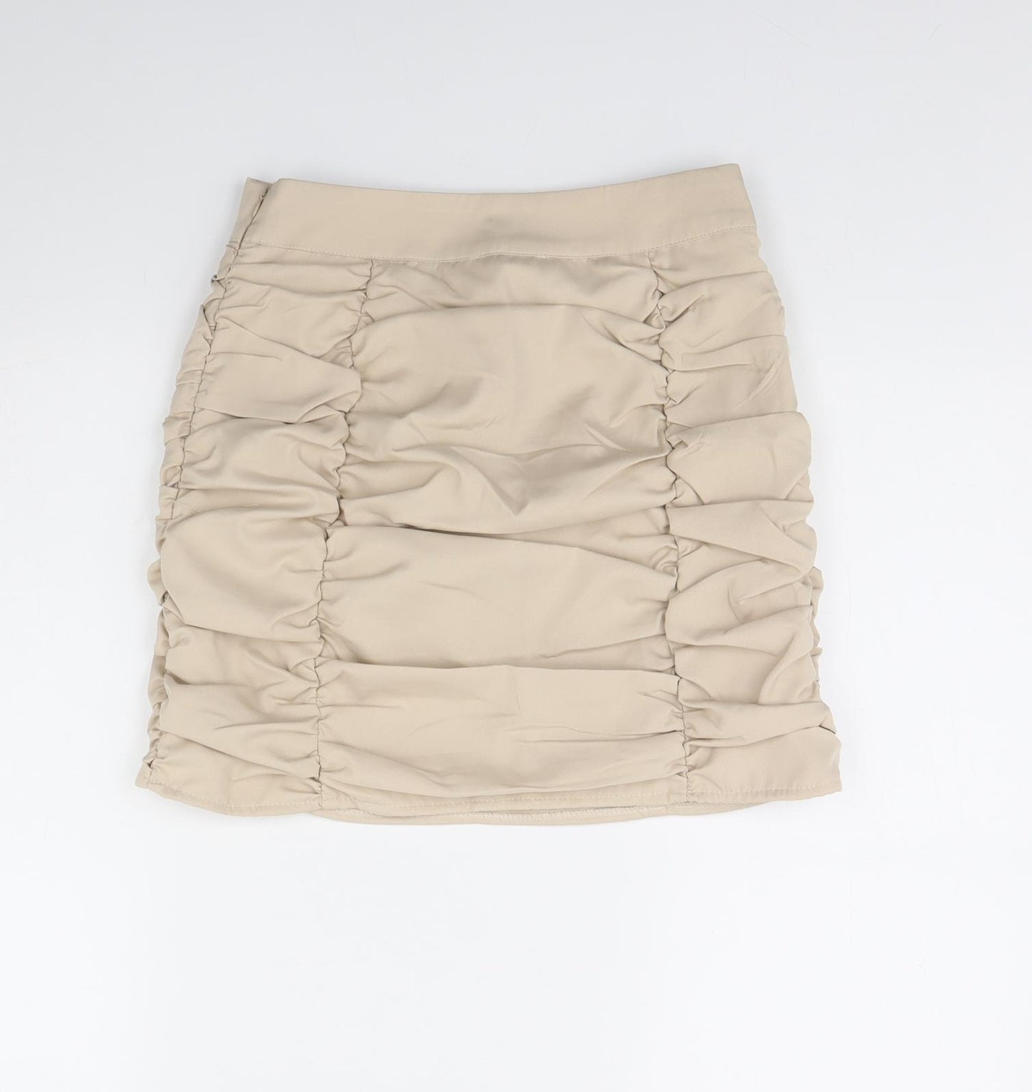 Danity Womens Beige   Mini Skirt Size S