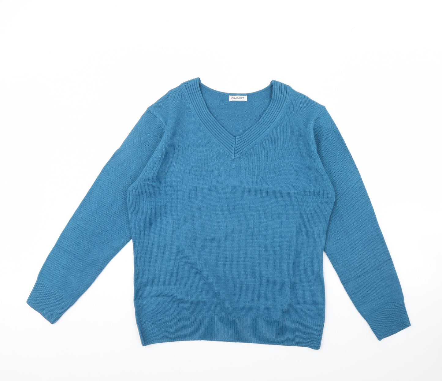 Damart Womens Blue   Pullover Jumper Size 14