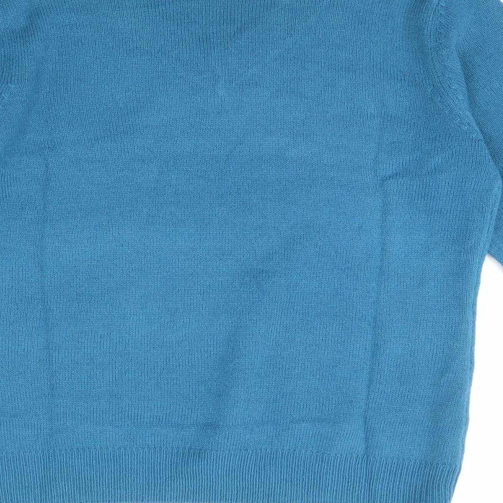 Damart Womens Blue   Pullover Jumper Size 14