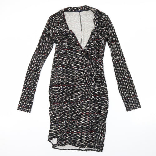 Gap Womens Black Polka Dot  Shift  Size XS