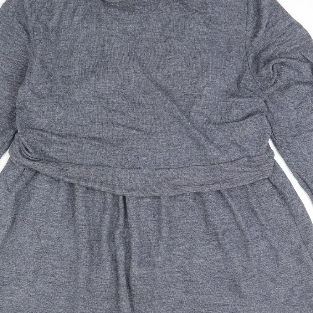MI Womens Blue   Basic Blouse Size 10
