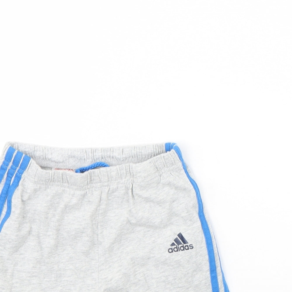 adidas Boys Grey   Sweat Shorts Size 2 Years