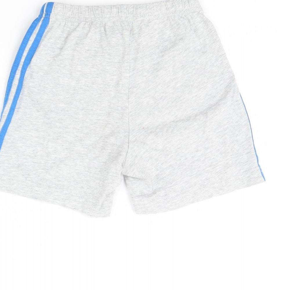 adidas Boys Grey   Sweat Shorts Size 2 Years