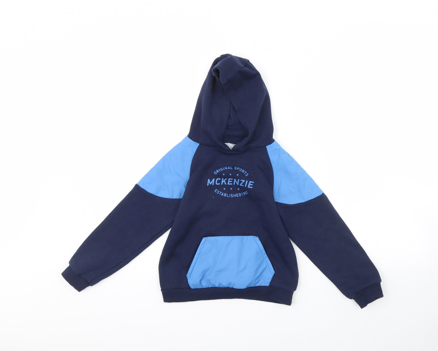 McKenzie Boys Blue   Pullover Hoodie Size 7 Years