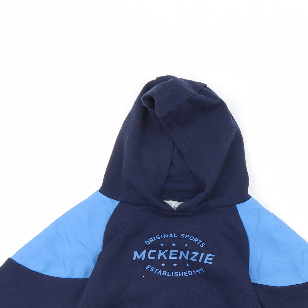 McKenzie Boys Blue   Pullover Hoodie Size 7 Years
