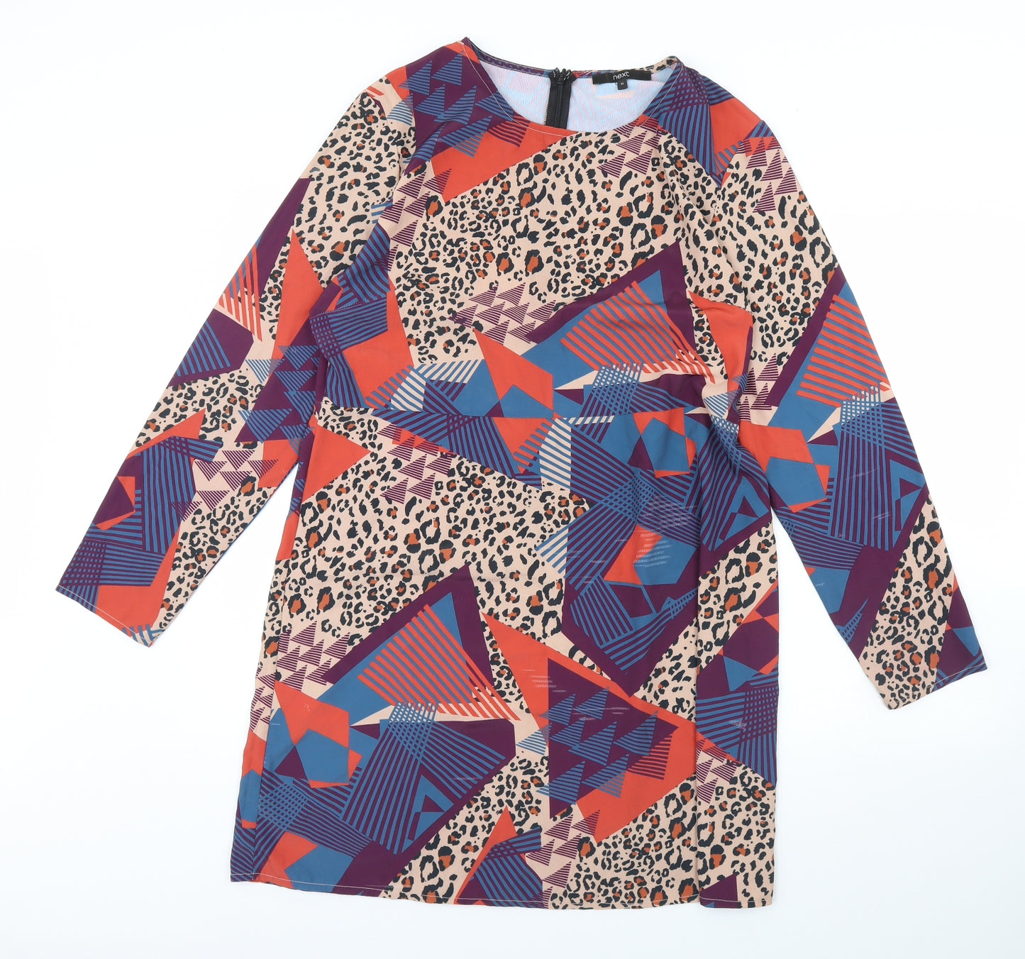 NEXT Womens Multicoloured Animal Print  Shift  Size 16