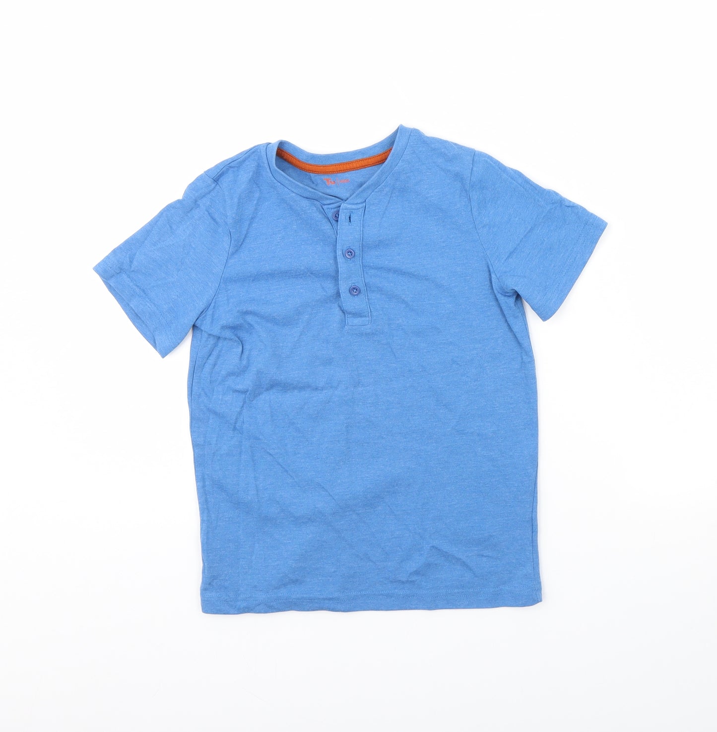 TU Boys Blue   Basic T-Shirt Size 7 Years