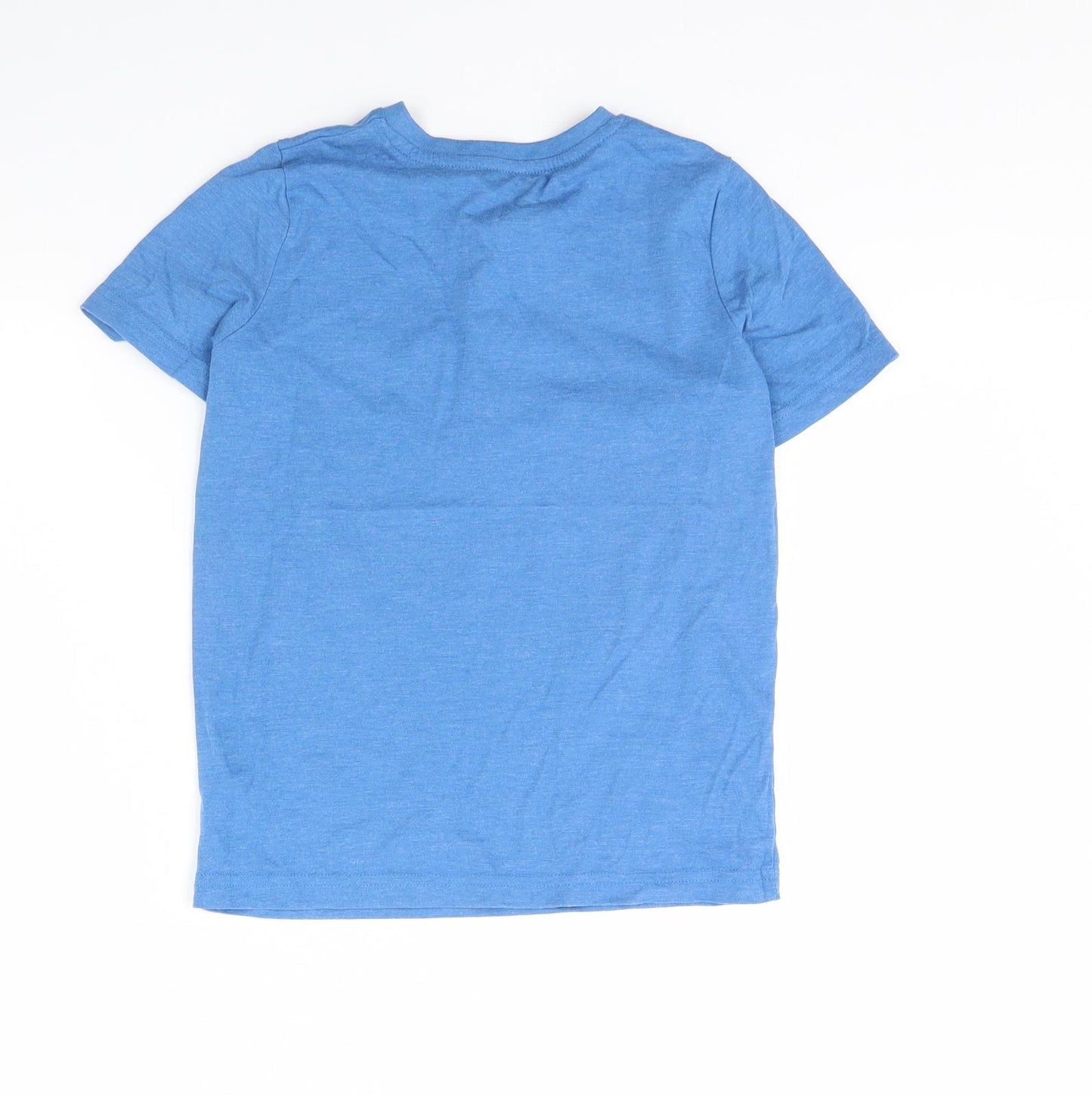 TU Boys Blue   Basic T-Shirt Size 7 Years