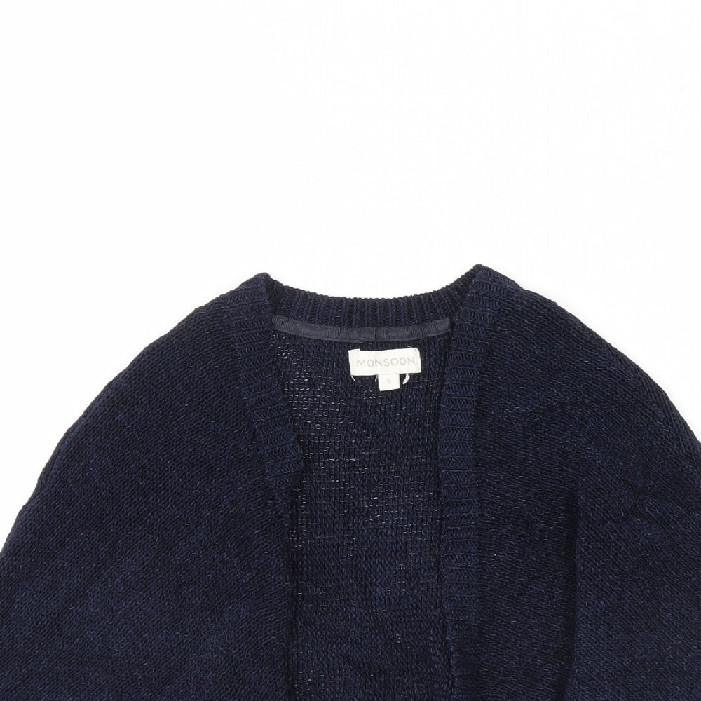 Monsoon Womens Blue   Cardigan Jumper Size S