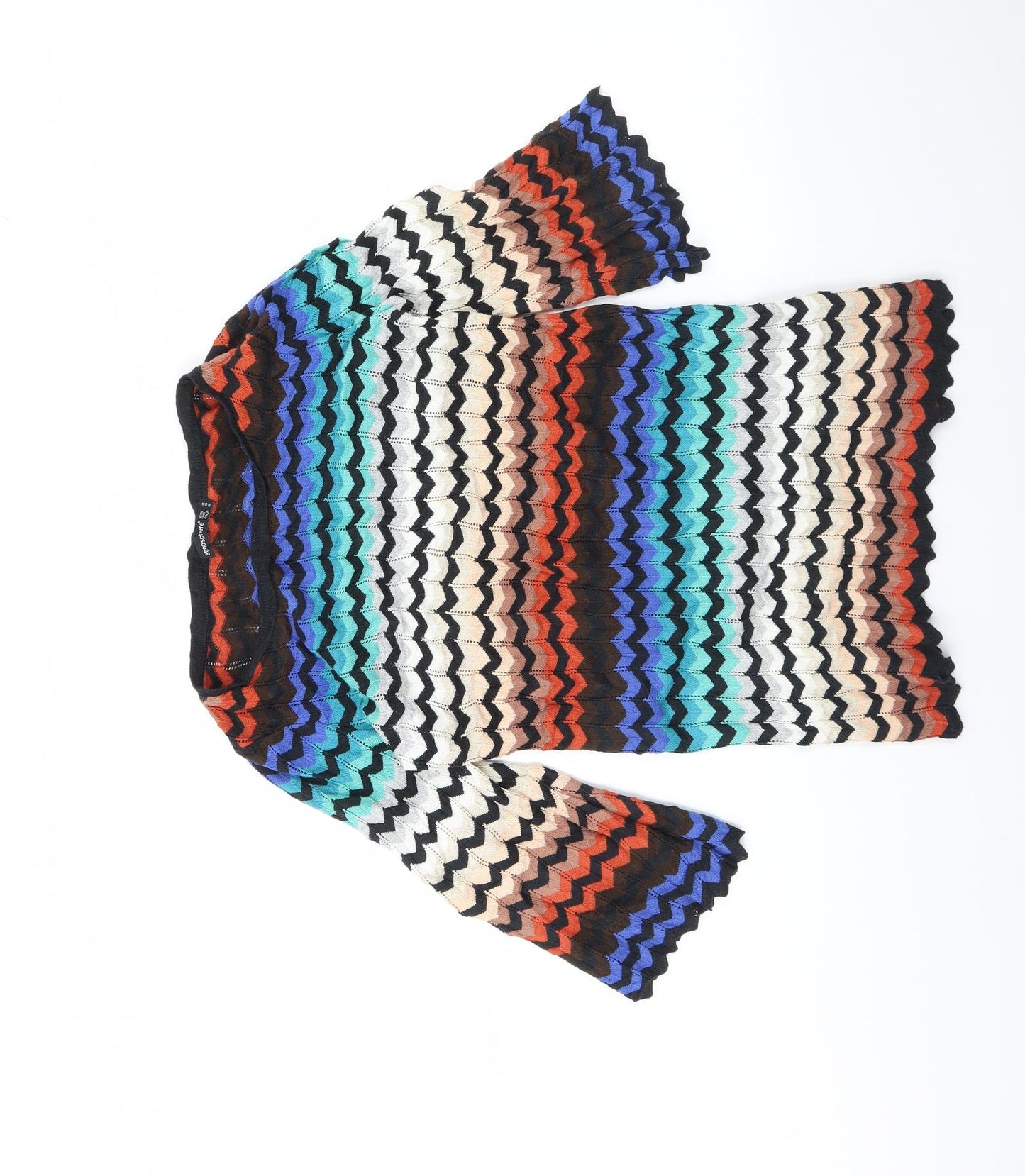 Atmosphere Womens Multicoloured Striped  Pullover Jumper Size 12