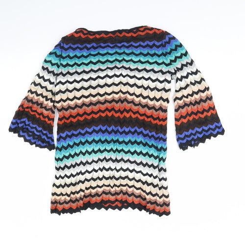 Atmosphere Womens Multicoloured Striped  Pullover Jumper Size 12