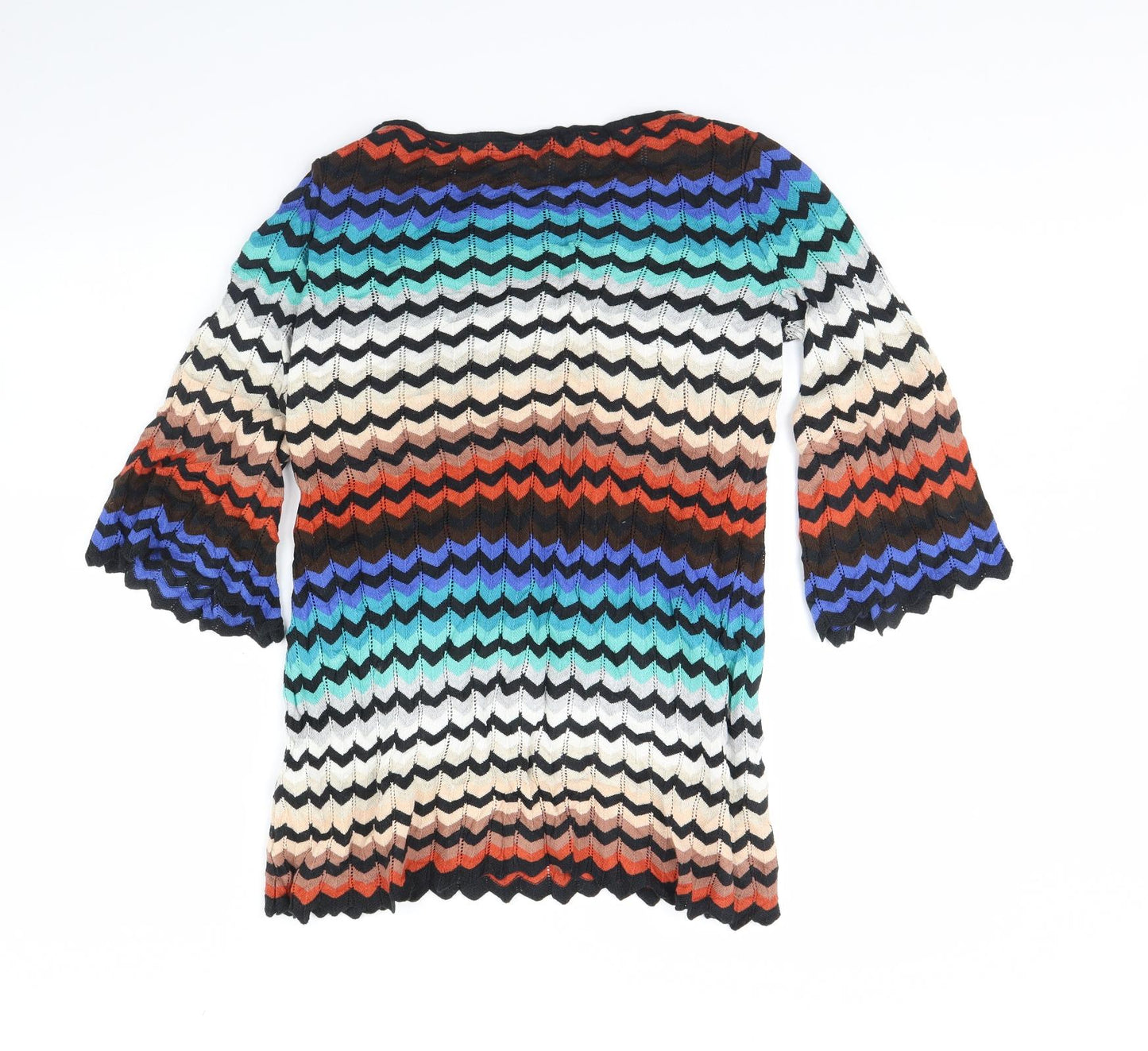 Atmosphere Womens Multicoloured Striped  Pullover Jumper Size 12