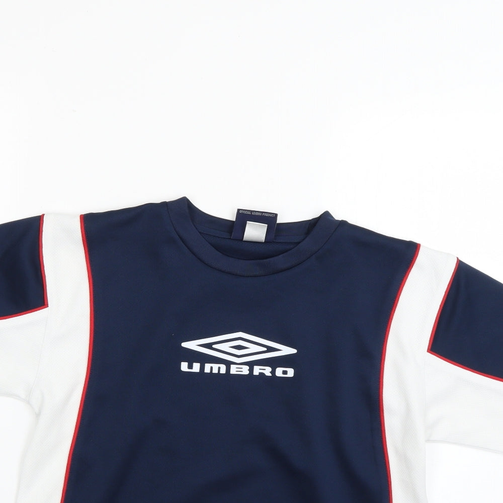 Umbro Boys Multicoloured   Basic T-Shirt Size 12-13 Years