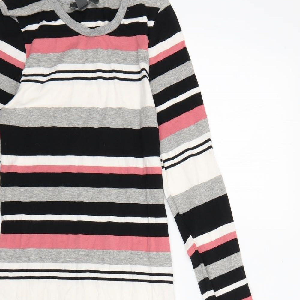 Primark Womens Multicoloured Striped  Bodycon  Size 10
