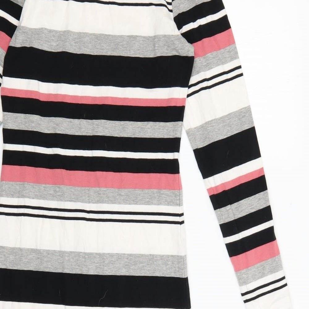 Primark Womens Multicoloured Striped  Bodycon  Size 10