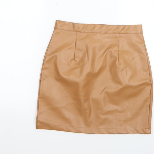 nanaa Womens Brown   Mini Skirt Size 10