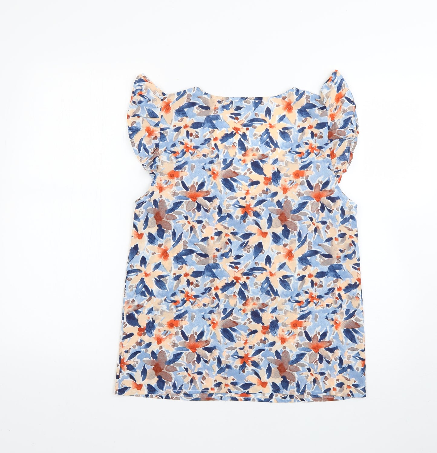akoz Womens Multicoloured Floral  Basic Blouse Size S