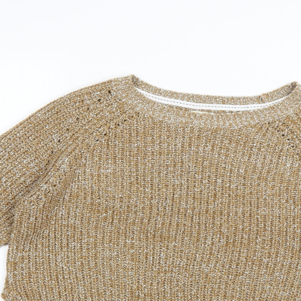 Matalan Womens Brown   Pullover Jumper Size M
