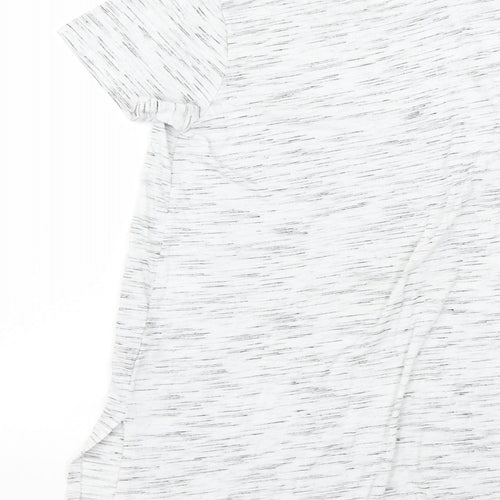 yd Girls Grey   Basic T-Shirt Size 12-13 Years