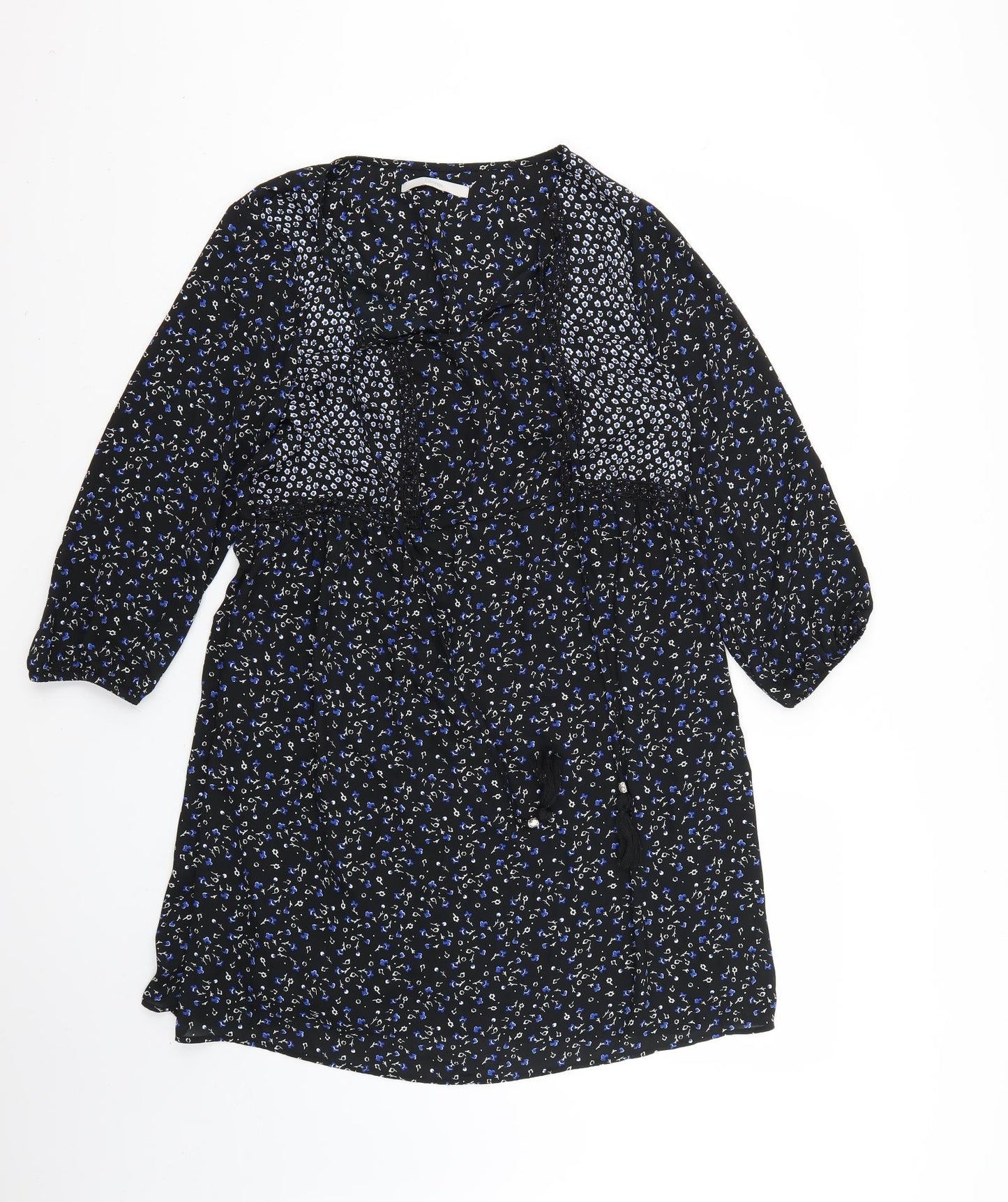 George Womens Multicoloured Floral  Shirt Dress  Size 12
