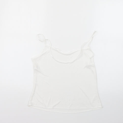 Marks and Spencer Womens White   Basic Blouse Size 12