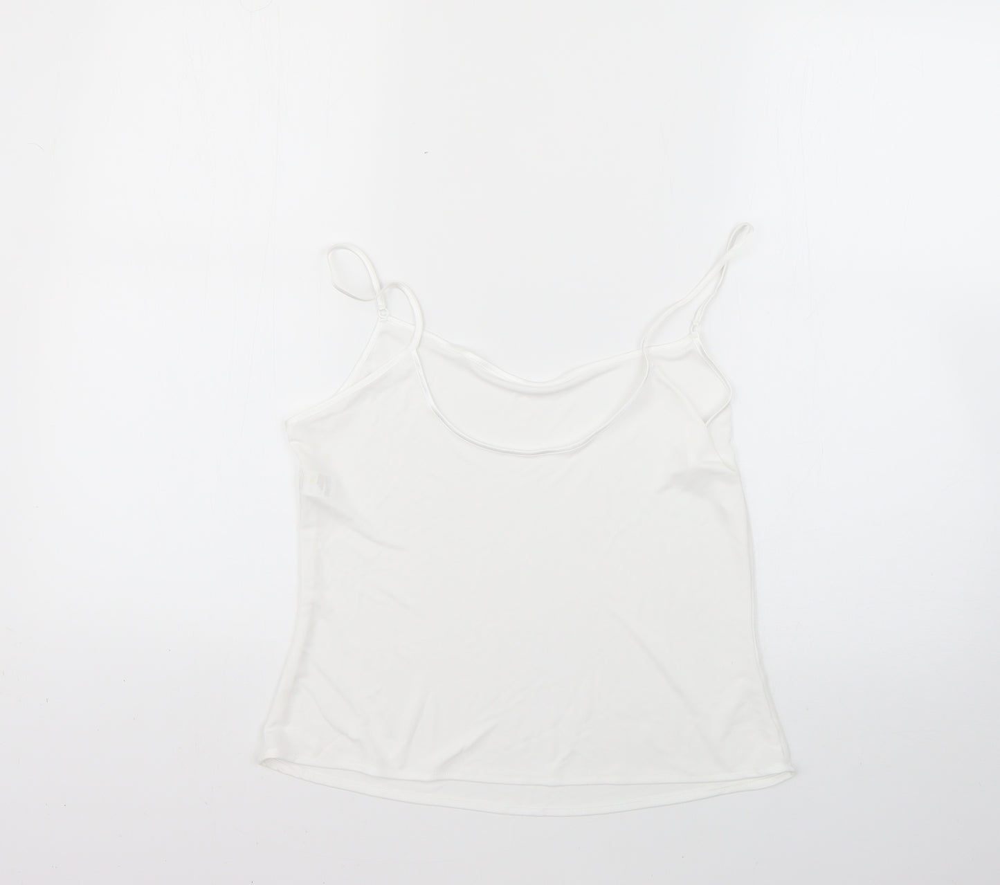 Marks and Spencer Womens White   Basic Blouse Size 12