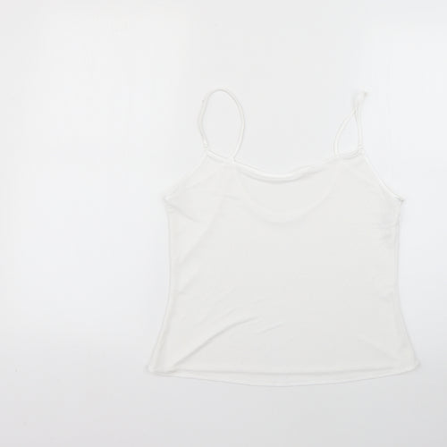 Marks and Spencer Womens White   Basic Blouse Size 12