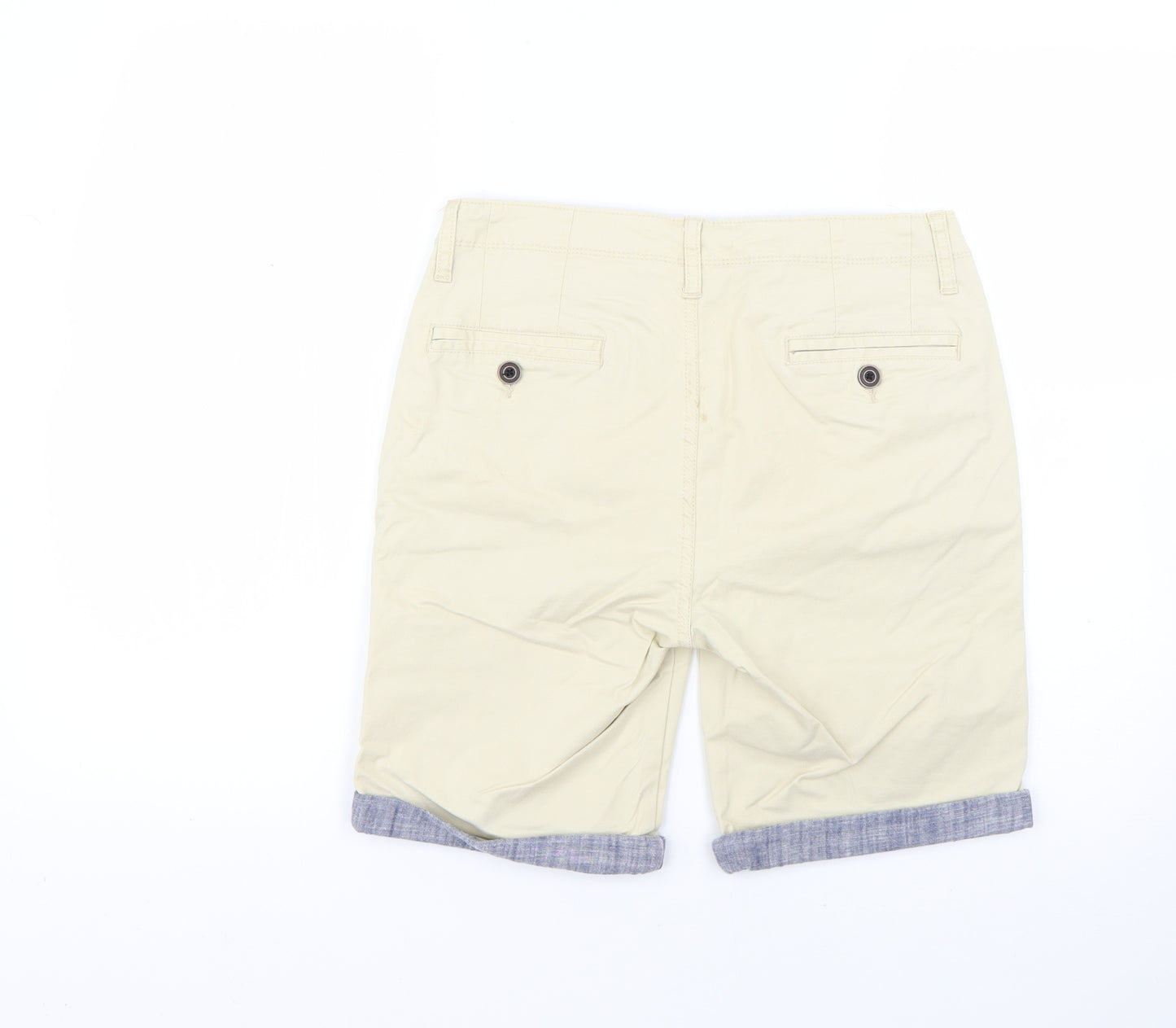 Primark Mens Yellow   Chino Shorts Size 30